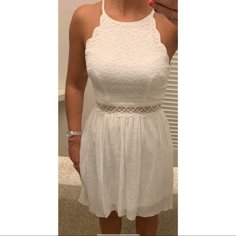 White dress